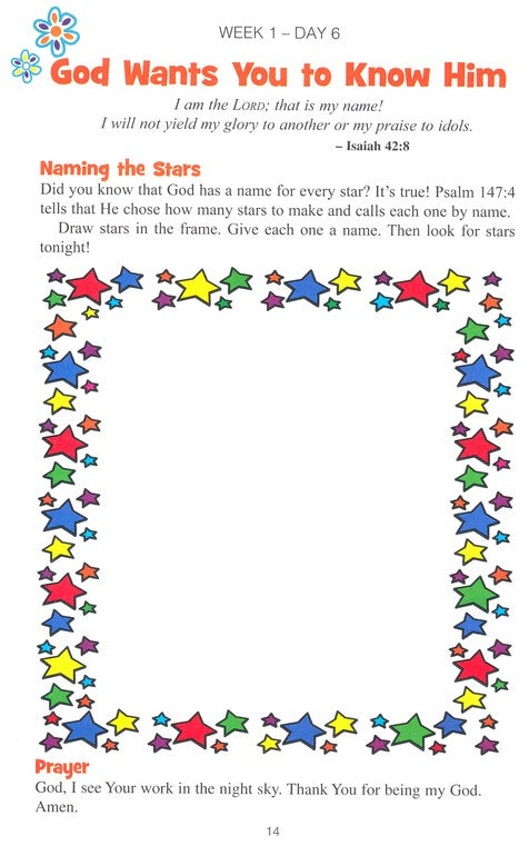 God and Me! A 52 Week Devotional for Girls Ages 6-9