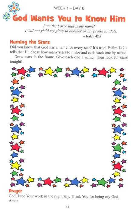 God and Me! A 52 Week Devotional for Girls Ages 6-9