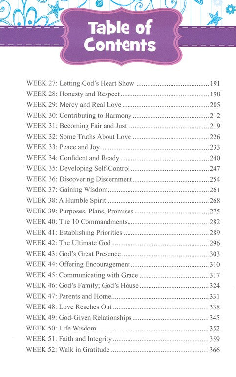 God & Me! 52 Week Devotional for Girls Ages 10-12