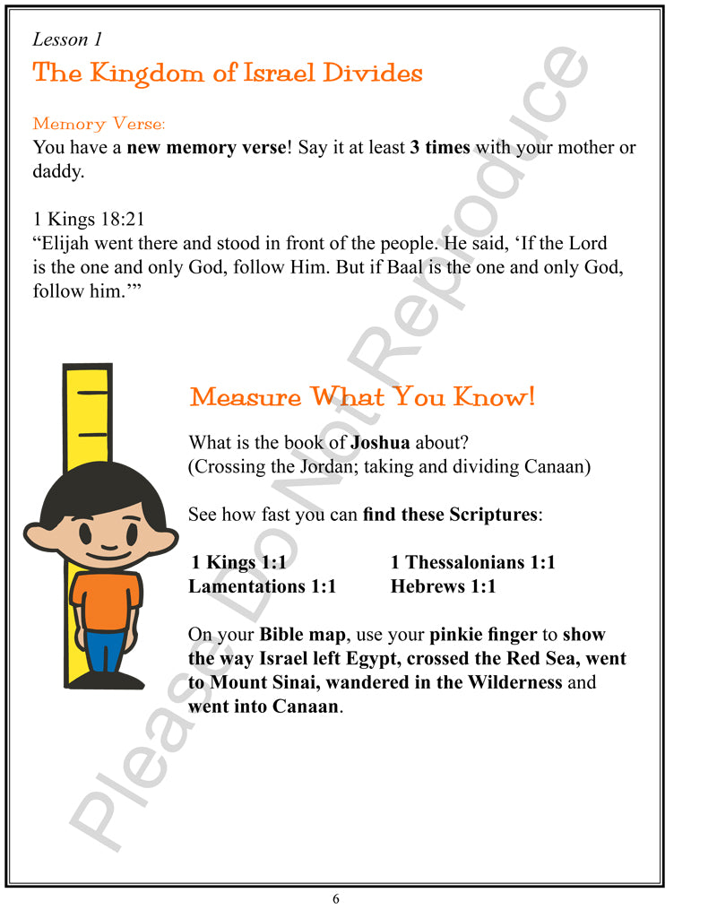 Measuring By God's Rule - Israel's Kings and Prophets