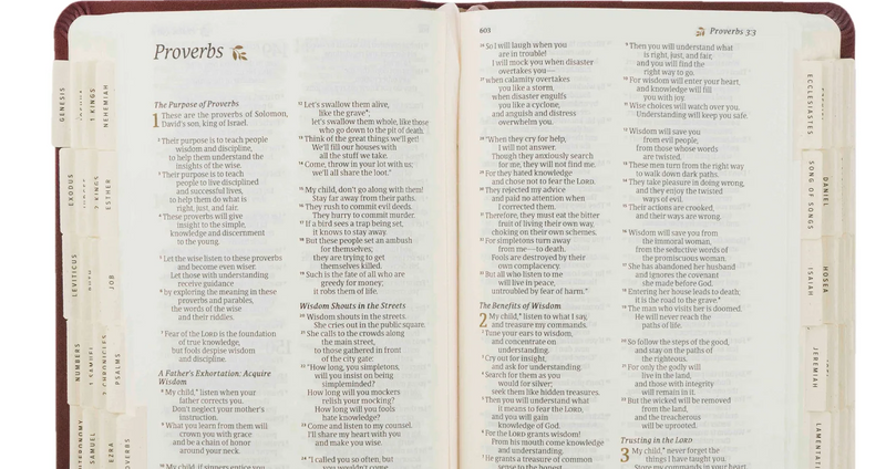 Hosanna Revival Bible Tabs: Black