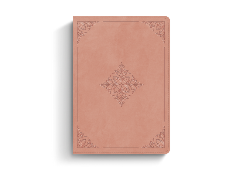 ESV Study Bible - Blush Rose TruTone