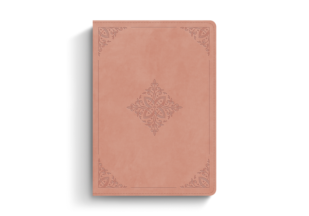 ESV Study Bible - Blush Rose TruTone