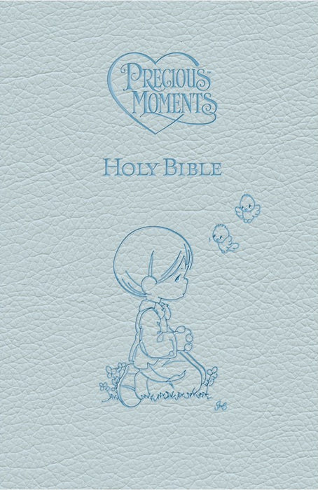 ICB Precious Moments Bible Blue Leathersoft
