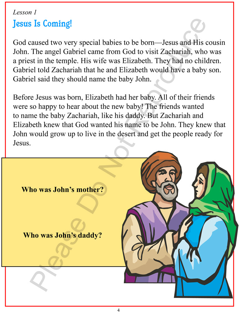 Stop, Look, & Listen - Life of Christ