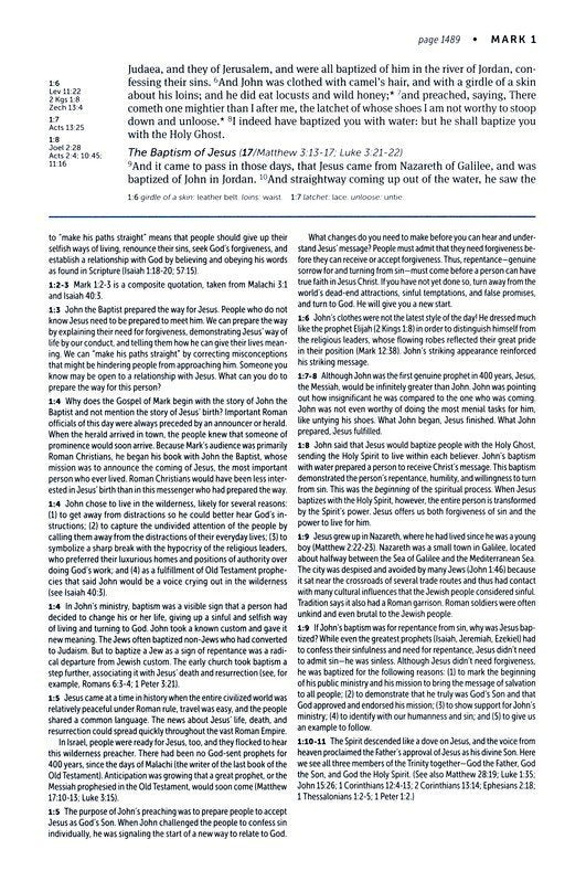 KJV Life Application Study Bible Lavender Peony Leatherlike Indexed