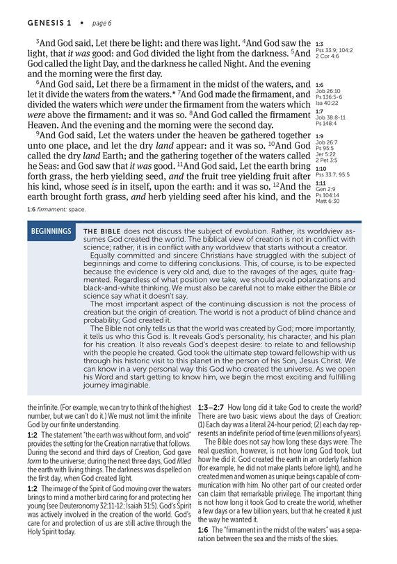 KJV Large Print Life Application Study Bible Purple Leatherlike