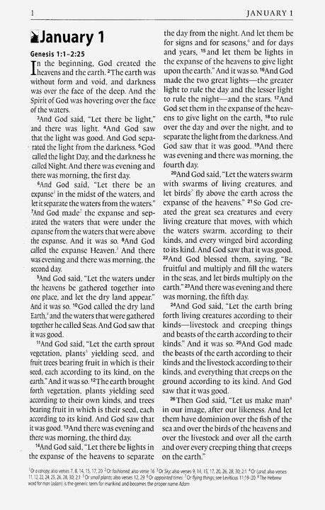 The One Year Bible - ESV