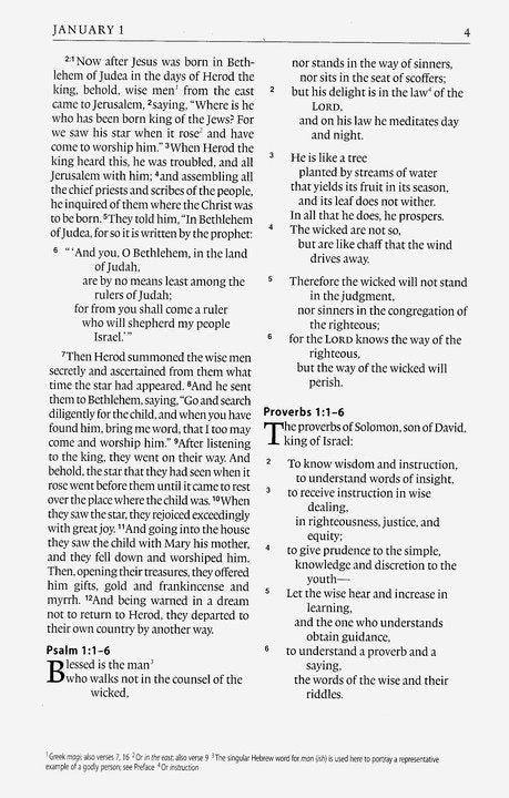 The One Year Bible - ESV