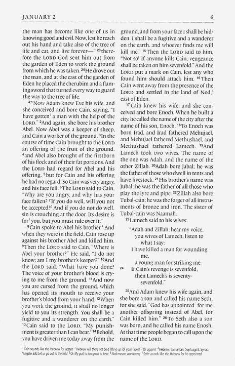 The One Year Bible - ESV