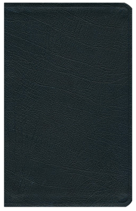 ESV Thinline Bible Black Genuine Leather