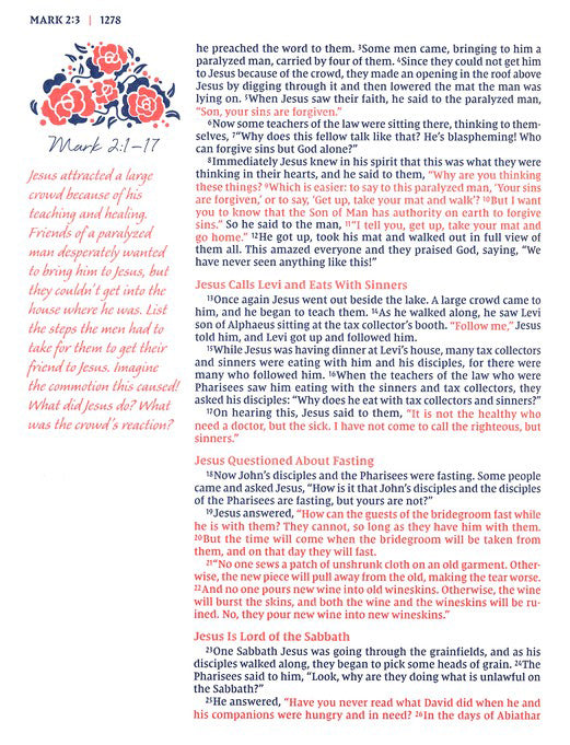 NIV Journal the Word Bible for Women Brown/Pink Leathersoft