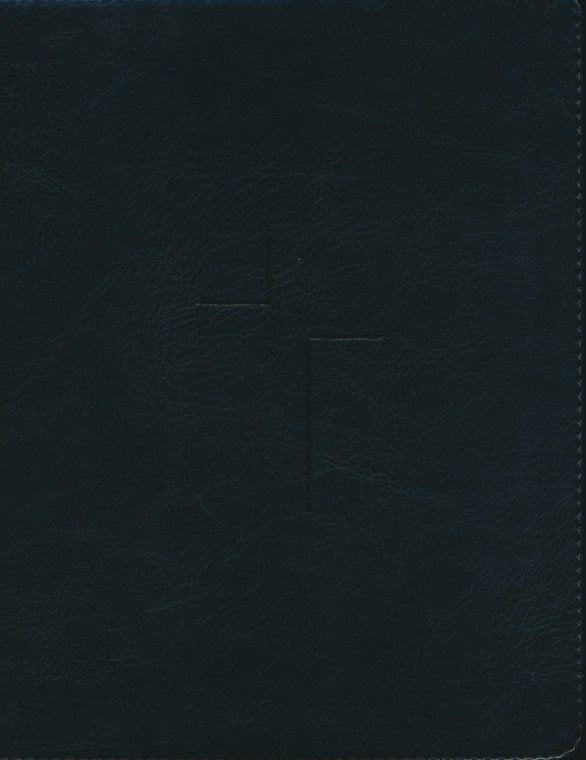 ESV The Jesus Bible Black Leathersoft (op)