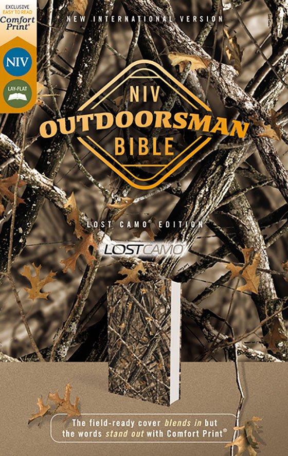 NIV Outdoorsman's Bible Lost Camo Edition Leathersoft