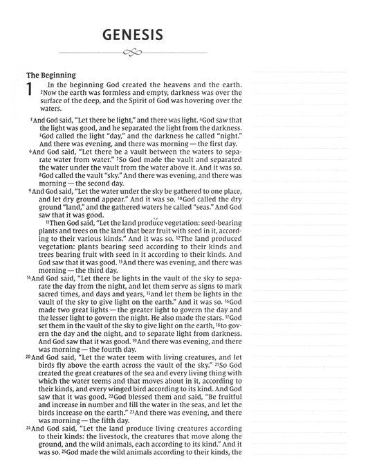 NIV Artisan Collection Journaling Bible Multi/Blue Leathersoft