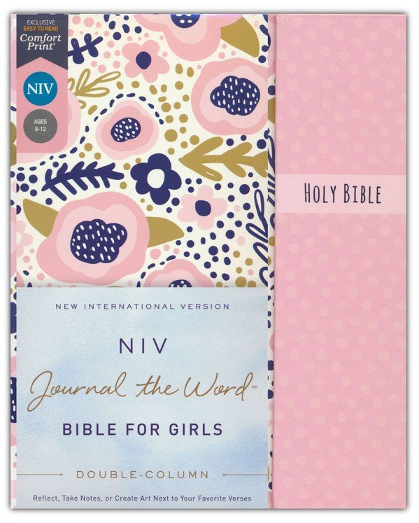 NIV Journal the Word Bible for Girls w/Magnetic Flap *