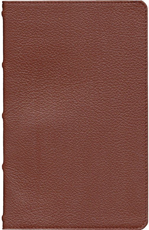 NASB 1995 Classic Reference Bible Brown Buffalo Genuine Leather