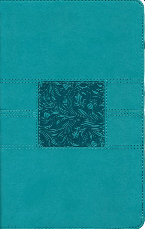 NASB Thinline Bible 2020 Teal Leathersoft Indexed