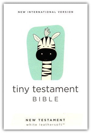 NIV Tiny Testament (Baby New Testament) White Leathersoft