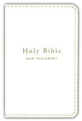 NIV Tiny Testament (Baby New Testament) White Leathersoft