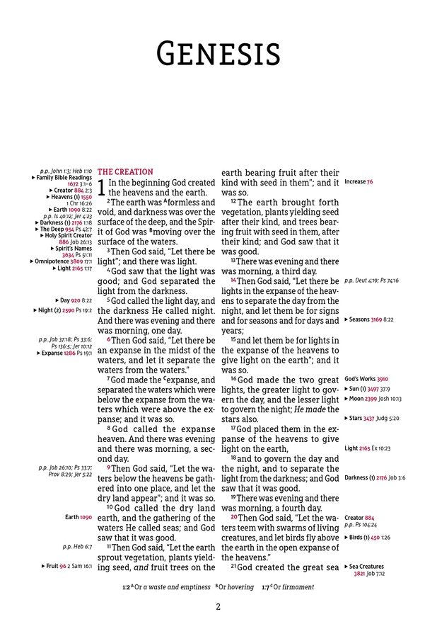 NASB 1995 Thompson Chain Ref Large Print Navy Leathersoft