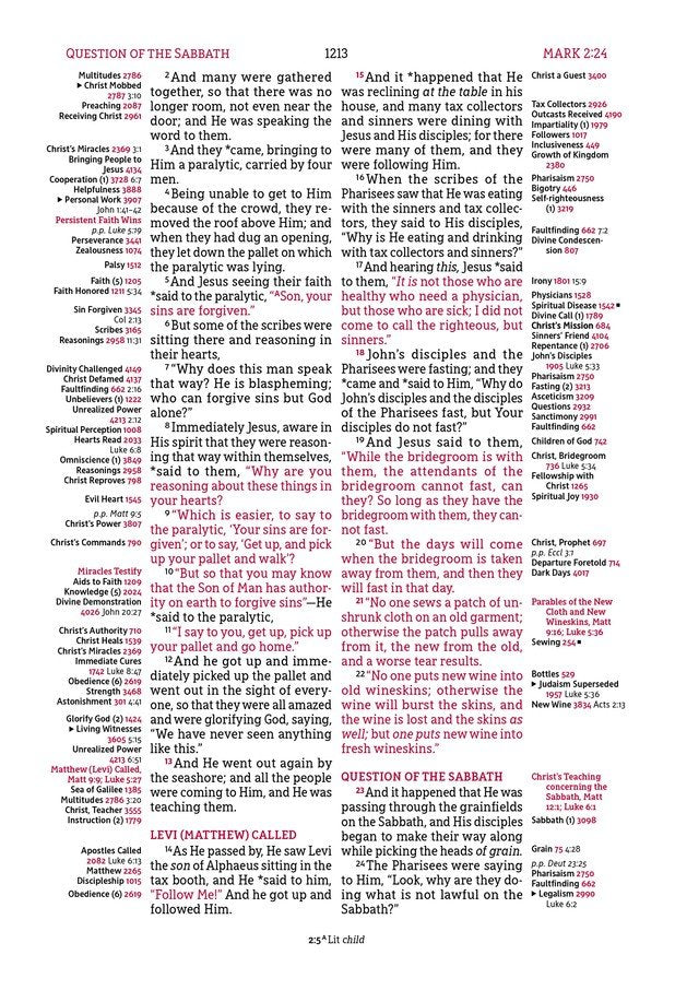 NASB 1995 Thompson Chain Ref Large Print Navy Leathersoft