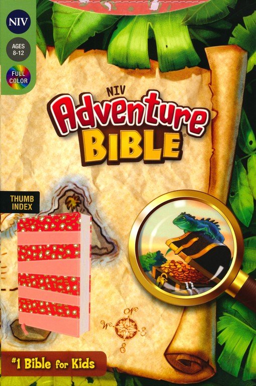 NIV Adventure Bible Full-Color Coral Indexed