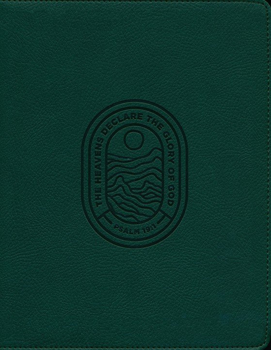 NIV Journal the Word Bible Green Leathersoft