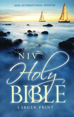 NIV Larger Print Economy Paperback Bible