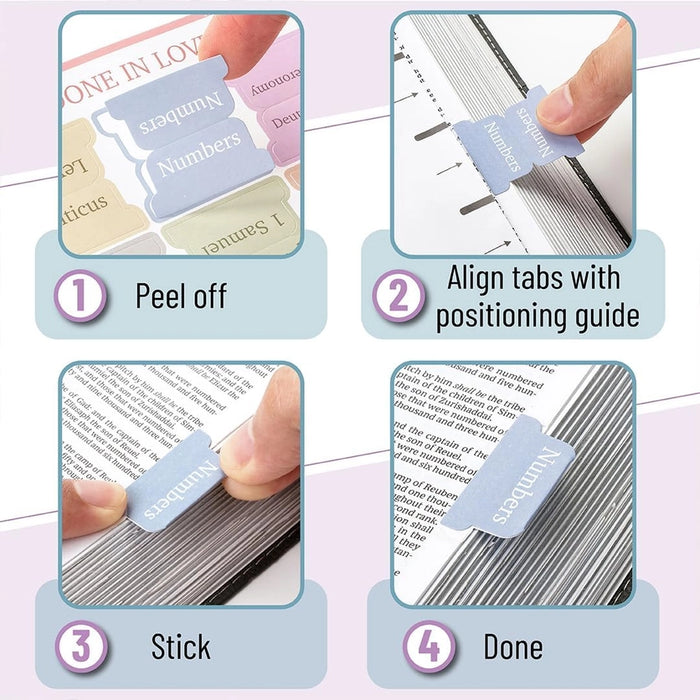 Mr. Pen Minimal Morandi  Bible Tabs