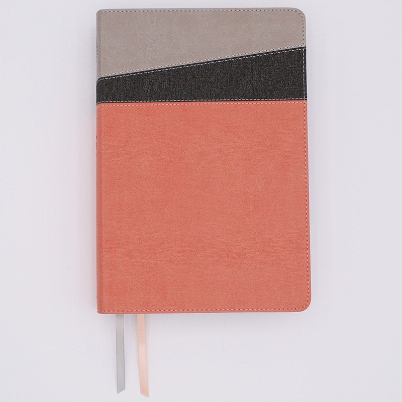 NIV Application Study Bible Coral/Gray Leathersoft