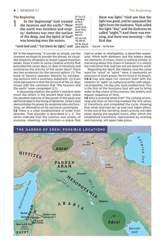 NIV Application Bible Large Print Black Bonded Indexed