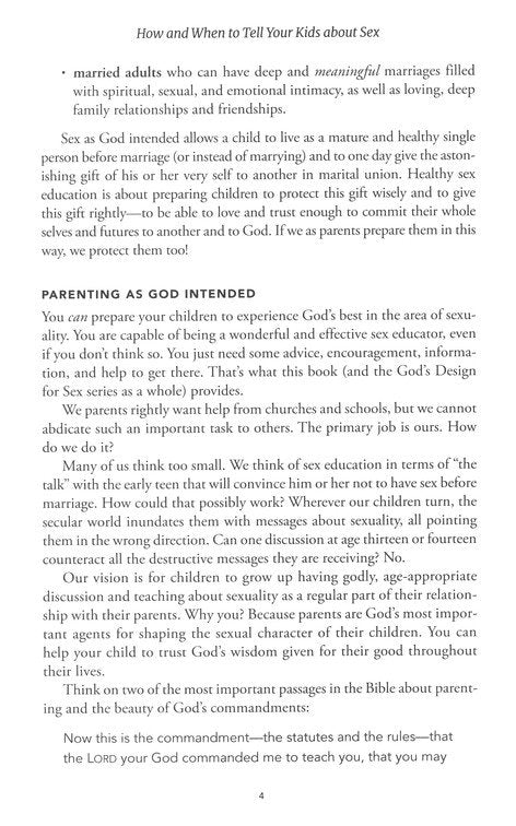 How and When to Tell Your Kids About Sex