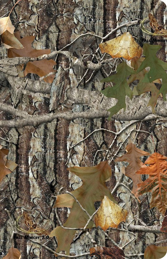 KJV Large Print Sportsman's Bible Mothwing Camouflage