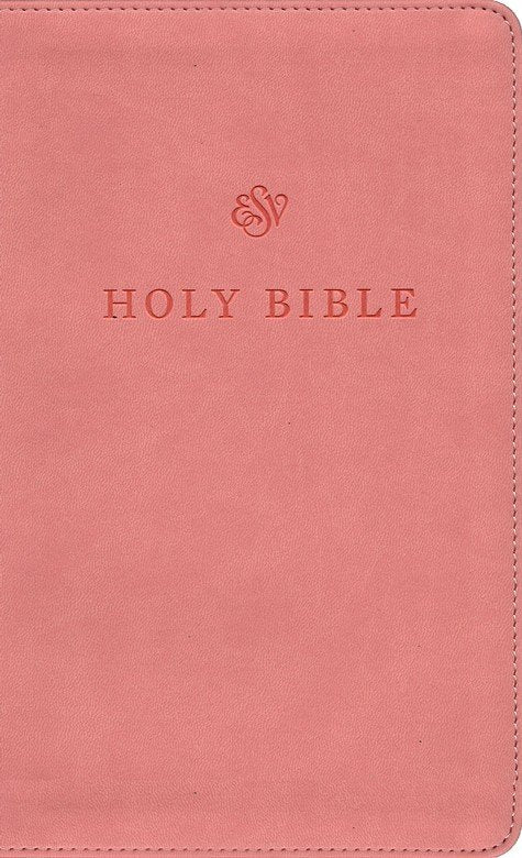 ESV Premium Church Bible Blush Rose TruTone
