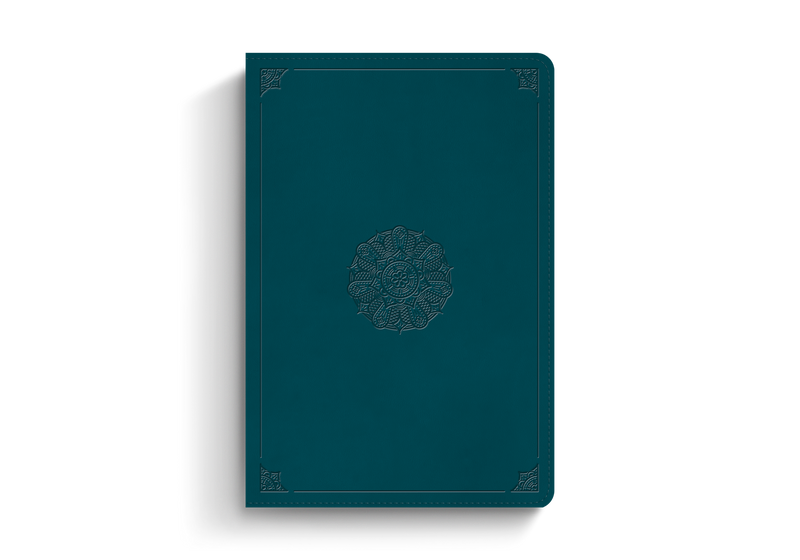 ESV Giant Print Thinline Bible Teal TruTone