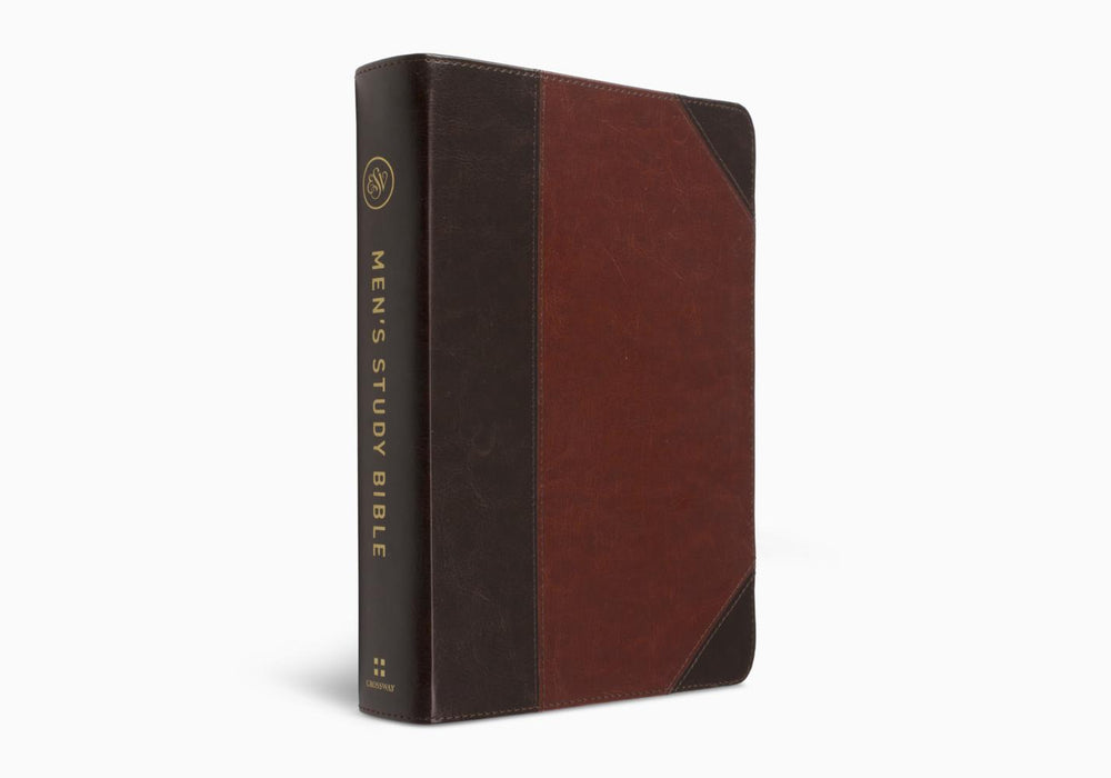 ESV Men's Study Bible Brown/Cordovan Trutone