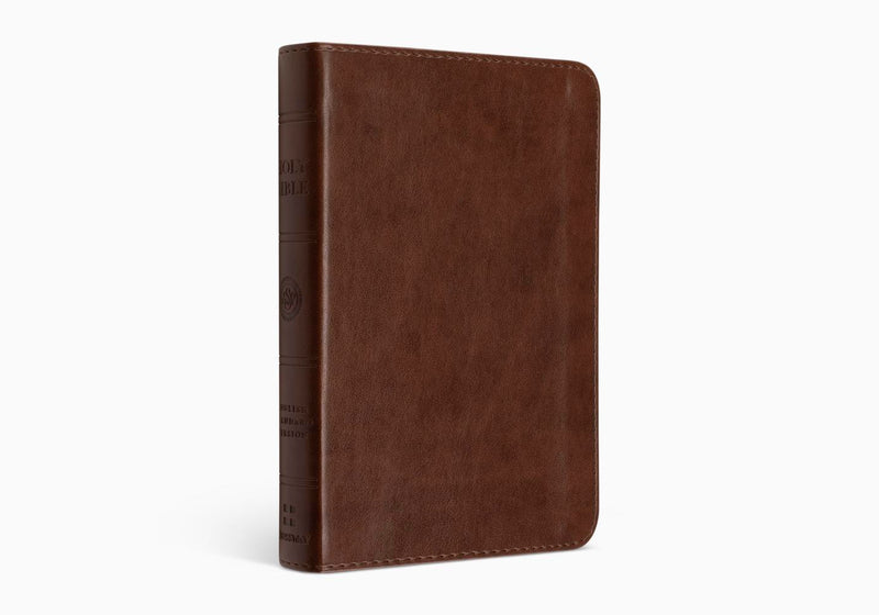 ESV Compact Bible - Brown TruTone