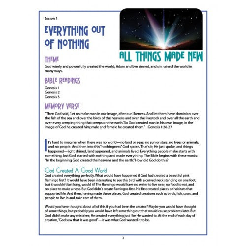 All Things Made New Young Teen