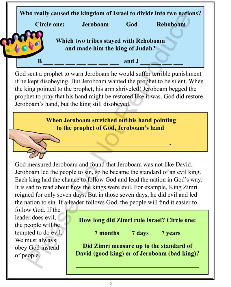 Measuring By God's Rule - Israel's Kings and Prophets