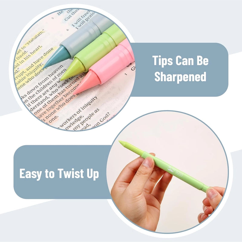 Mr. Pen Gel Highlighter Set Assorted Colors