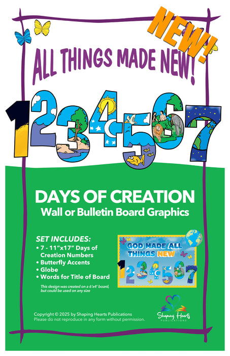 Days of Creation Graphics: All Things Made New