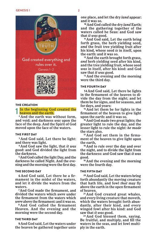 KJV Explorer Bible for Kids Bubblegum Pink Leathertouch Indexed