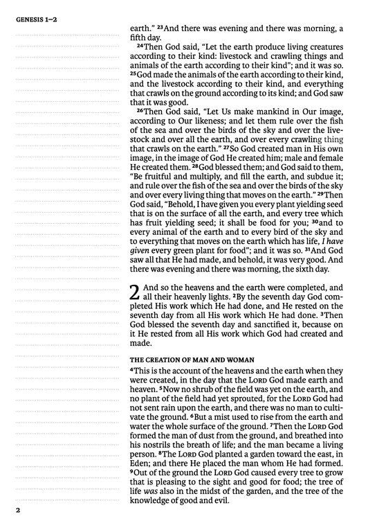 NASB 2020 Notetaking Bible Large Print Teal Suedesoft LeatherTouch