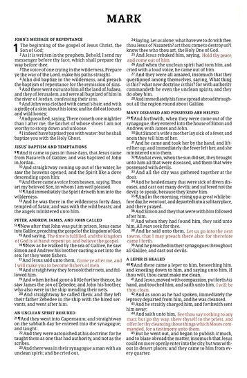 KJV Value Edition Compact Bible Pink LeatherTouch