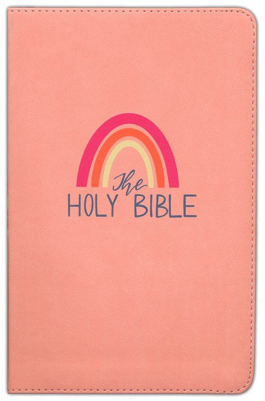 KJV Kids Bible Peach LeatherTouch