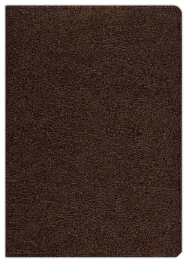 ESV Study Bible Deep Brown Cowhide Leather