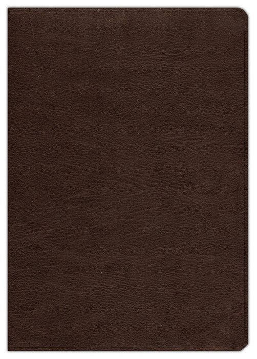 ESV Study Bible Deep Brown Cowhide Leather