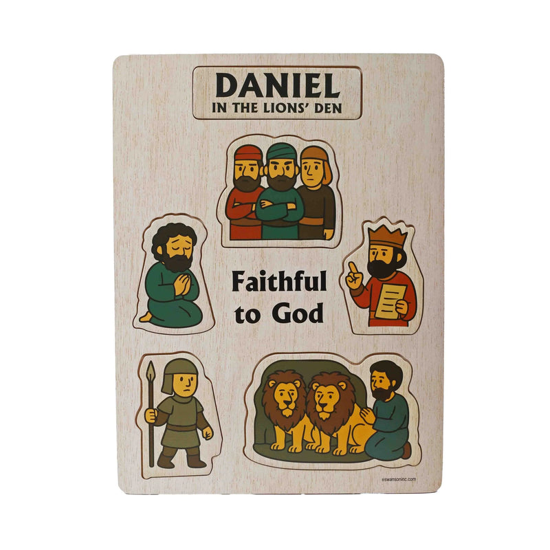 Daniel in the Lion's Den Wooden Puzzle