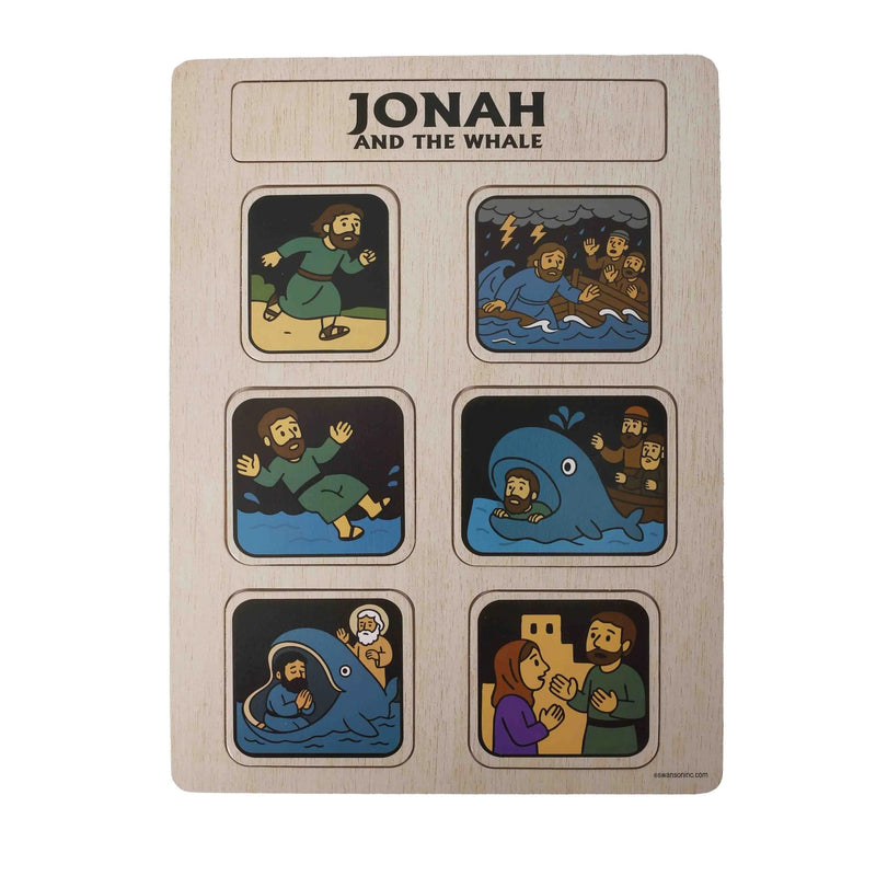 Jonah and the Whale Wooden Puzzle
